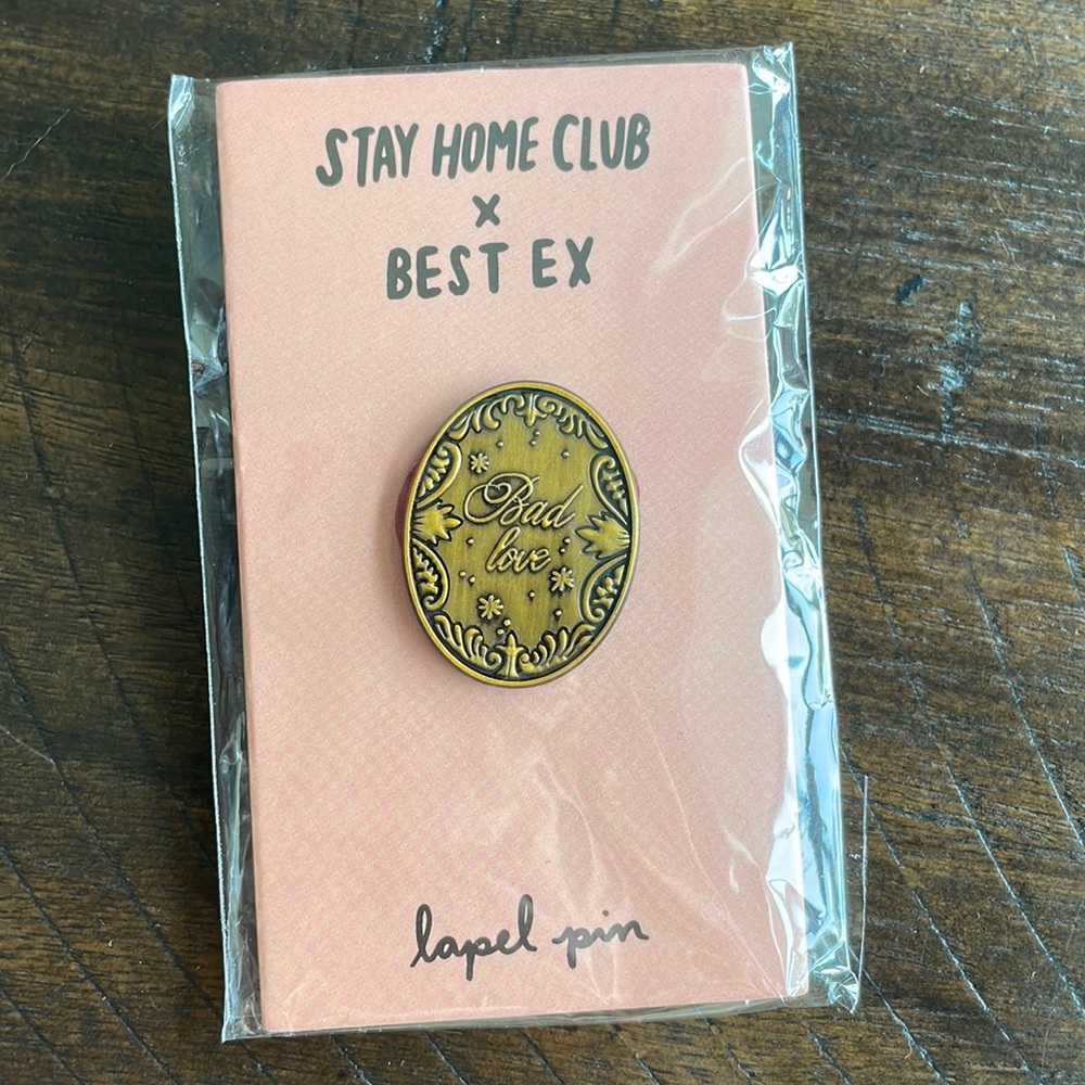 Stay Home Club x Best Ex Bad Love Lapel Pin